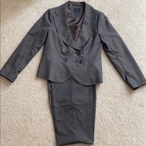 Brown suit and pants set